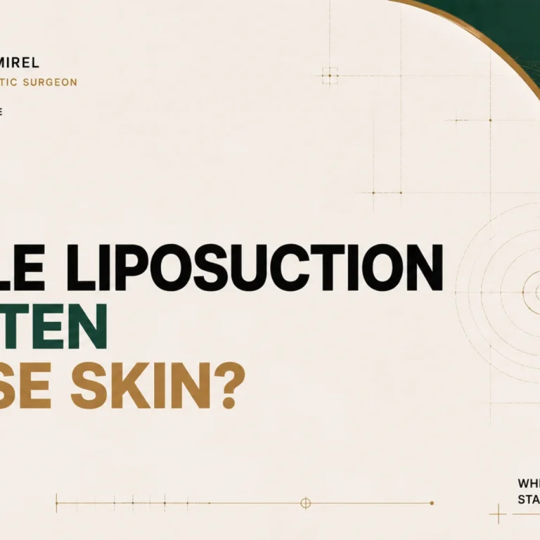 Can ankle liposuction tighten loose skin