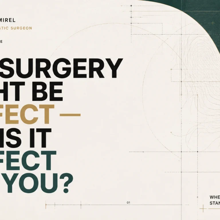 The Surgery Might Be Perfect — But Is It Perfect for You