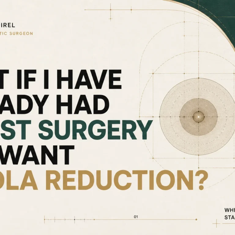 What if I have already had breast surgery and want areola reduction