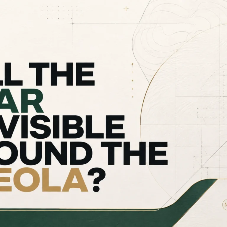 Will the scar be visible around the areola